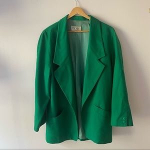 Wool Green Jacket, size 12